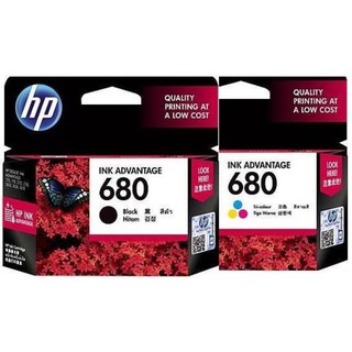 HP 680 BK+ 680 COL Brand :HP Model :HP 680 BK For :HP DeskJet Ink Advantage : 1110 / 1115 / 2130 / 2135 / 3630 / 3635