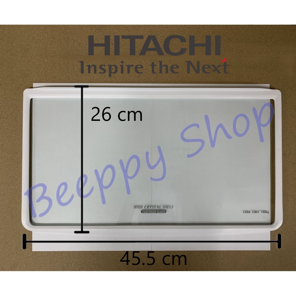 ชั้นวางของในตู้เย็น-hitachi-ฮิตาชิ-รุ่น-64v-64s-49s-49v-ถาดวางของในตู้เย็น-ถาดชั้นวางของ