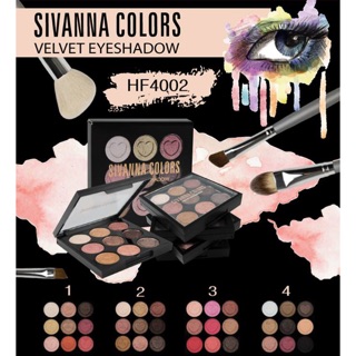 ภาพหน้าปกสินค้าSivanna Colors Velvets Eyeshadow hf4002 อายแชโดว์เนื้อครีม ที่เกี่ยวข้อง