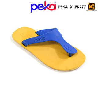 PEKA PK777 รองเท้าแตะแบบหนีบ หูคีบ สำหรับผู้ชาย สไตล์แฟชั่นทูโทน พื้นยางนุ่ม กันน้ำ สวมใส่สบาย ทันสมัย