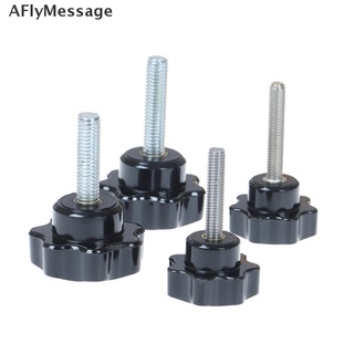Afm M6 M8 ลูกบิดน็อต รูปดาว สําหรับอุปกรณ์อุตสาหกรรม Bakelite
