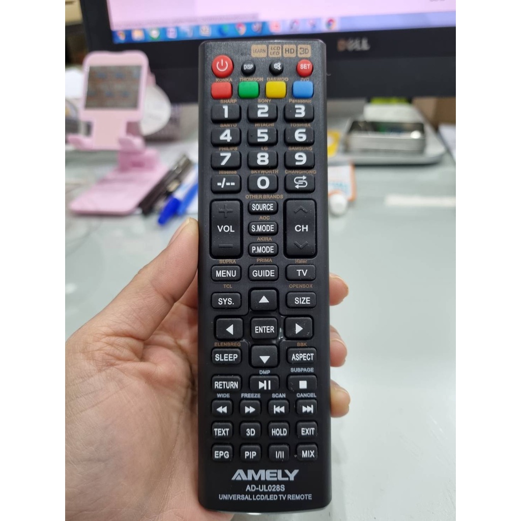 รีโมทรวมทีวีทุกรุ่น-สำหรับทีวีรุ่นใหม่จอ-lcd-led-universal-tv-remote