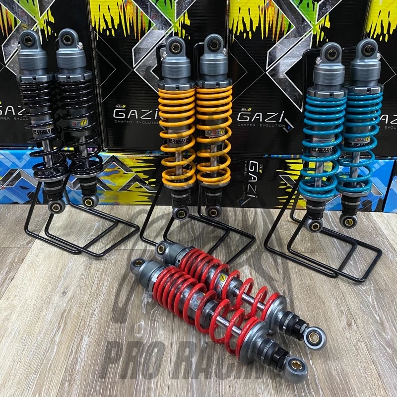 โช้คหลังแก๊สแท้ GAZI SUPREME RX WAVE สำหรับมอเตอร์ไซค์