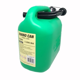 KENNEDY 5L Unleaded/Lead-Free Fuel Petrol Motorcycle Gas Gasoline Oil Container - Green ถังน้ำมัน