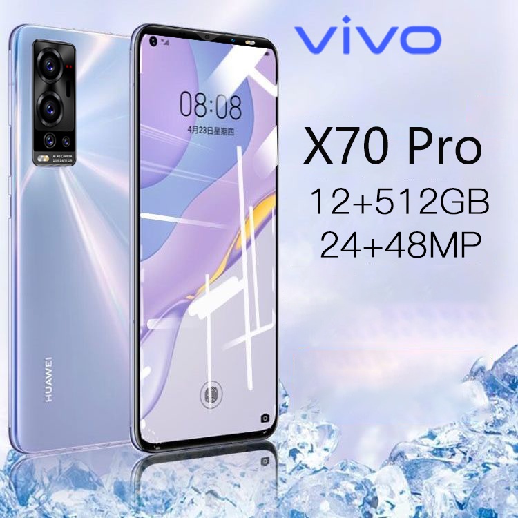 ภาพหน้าปกสินค้าVIVO X70 Pro โทรศัพท์มือถือ ของแท้100% โทรศัพท์ Smart phone 12+512GB โทรศัพท์มือถือราคาถูก 5G โทรศัพท์ 5.8นิ้วHD มือถือ จากร้าน 8elr47cstp บน Shopee