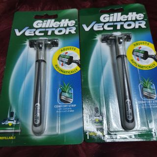 Gillette Vectirระบบใบมีดหัวปรับ หมุนได้