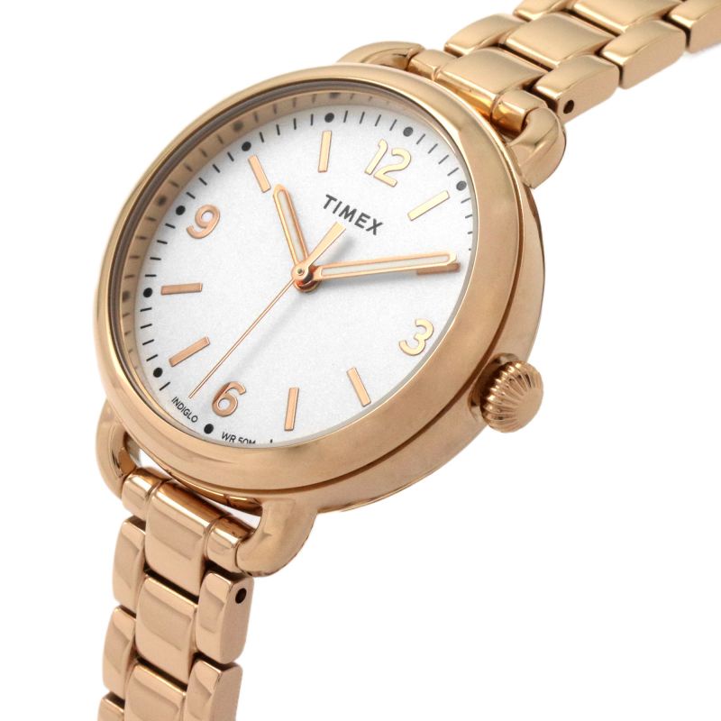 ภาพสินค้าTimex TW2U60700 WOMEN'S STANDARD DEMI นาฬิกาข้อมือผู้หญิง Rose Gold จากร้าน timex_officialshop บน Shopee ภาพที่ 5