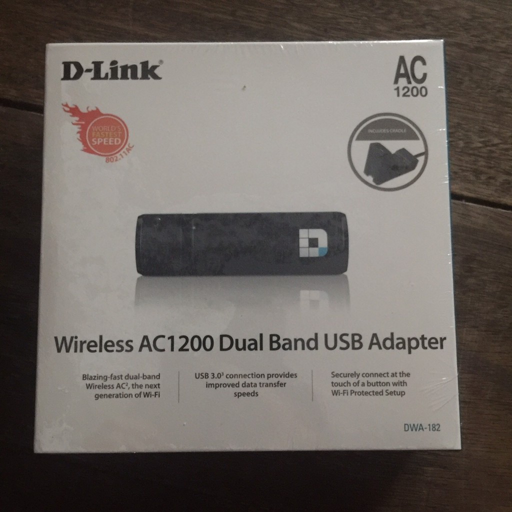D-Link DWA-182 Wireless AC1200 Dual Band USB | Shopee Thailand