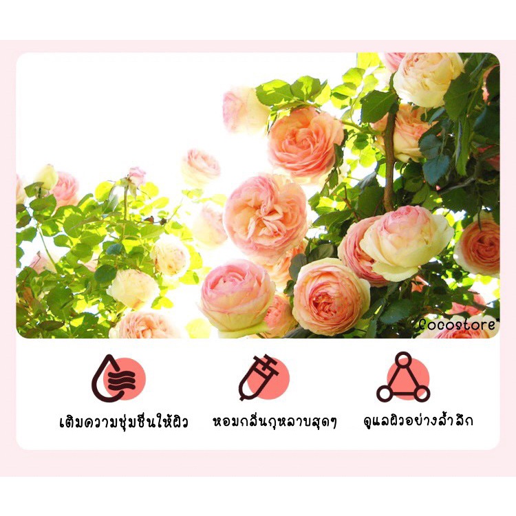 โลชั่นสารสกัดจากกุหลาบ-ไม่เหนียวเหนอะหนะ-ช่วยลดการระคายเคือง-ผิวนุ่ม-น่าสัมผัส-rose-body-lotion-235ml