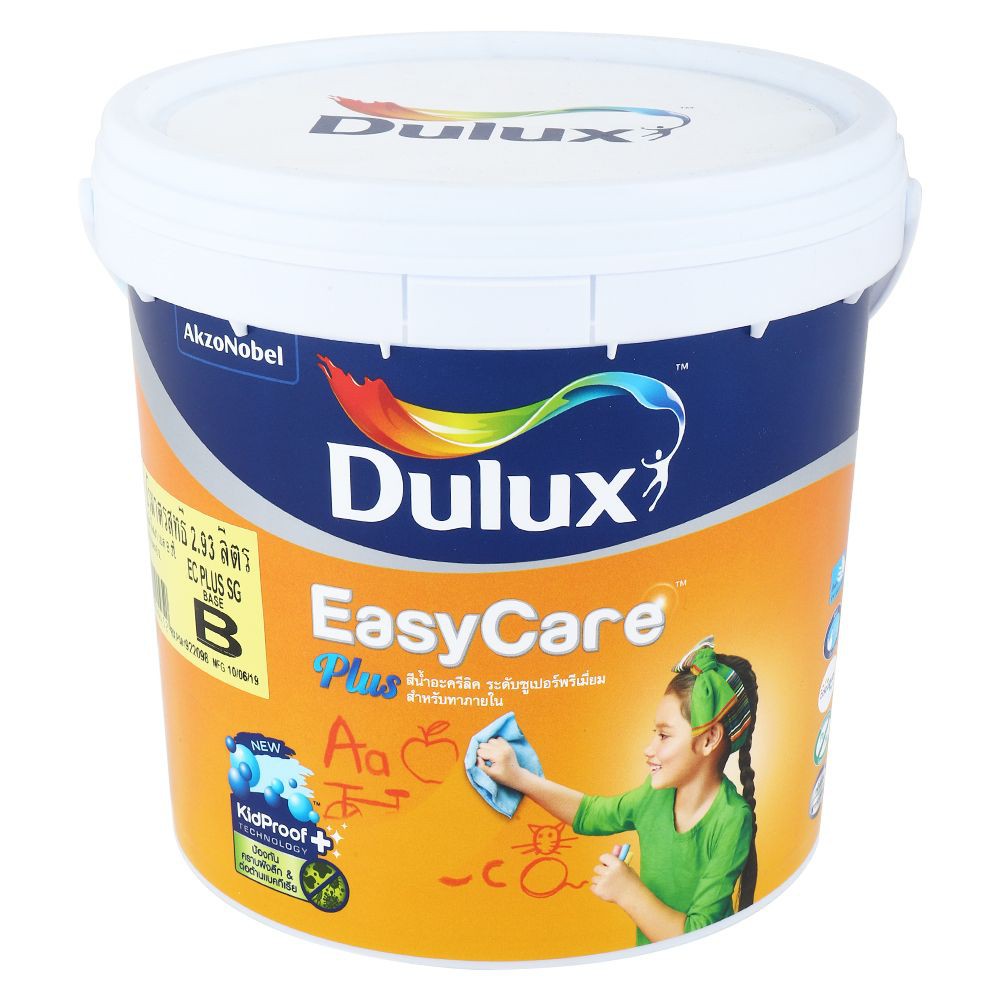 สีน้ำทาภายใน-easycare-plus-base-b-กึ่งเงา-3-ลิตร-ดูลักซ์-อีซี่แคร์-พลัส-เป็นสีน้ำอะคริลิกระดับซูเปอร์พรีเมียม-พร้อมนวัตก