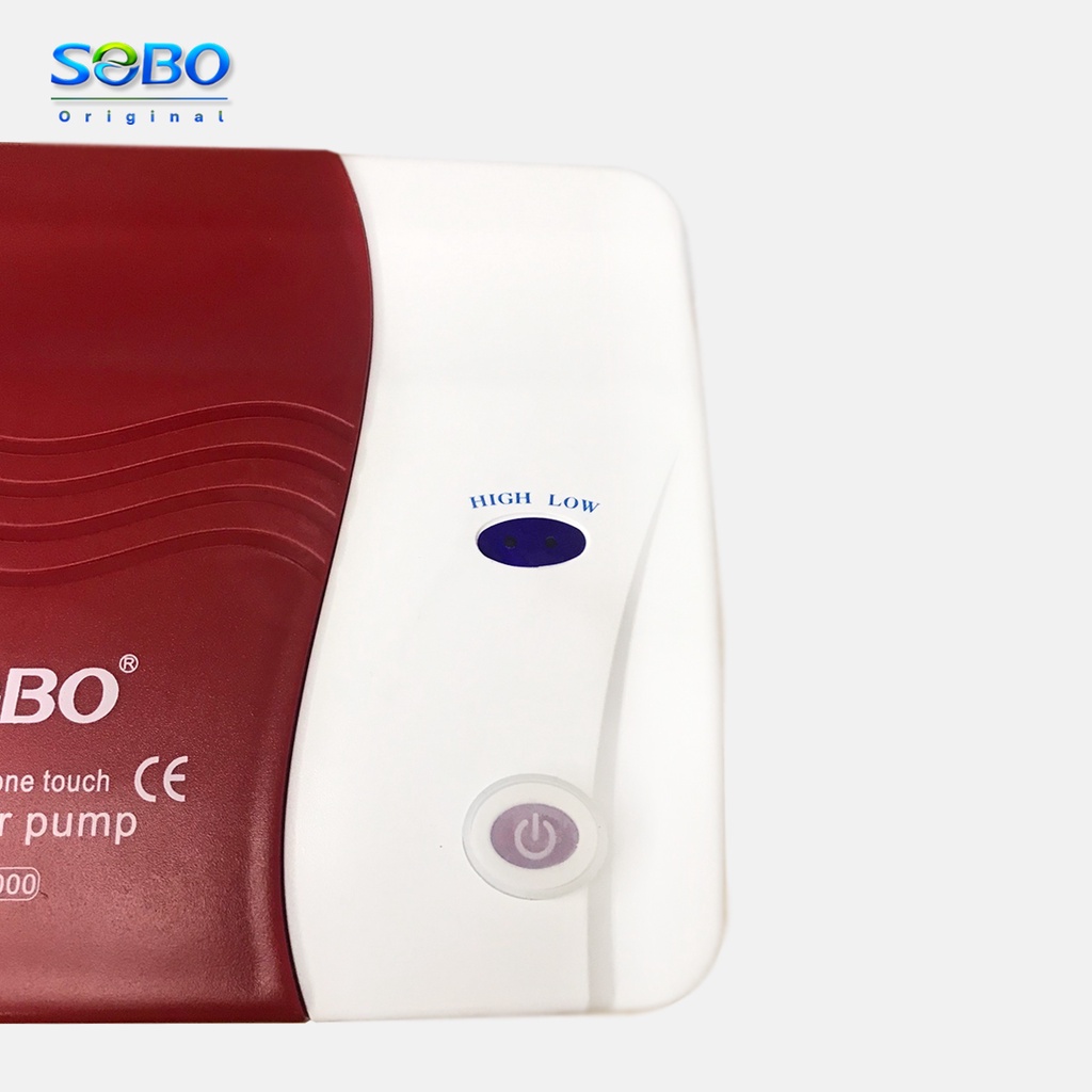 sobo-ap1000-ปั๊มลม-มีแบตเตอรี่ในตัว-ปั๊มออกซิเจน-ac-dc-air-pump