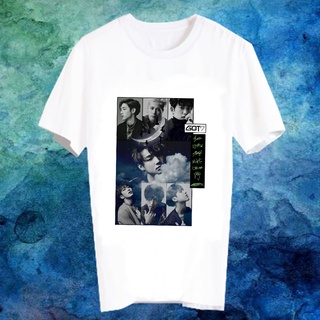 Fanmade เสื้อคำพูด เสื้อแฟนคลับ ดาราเกาหลี KPOP JKSW57-1 GOT7 Jay B Mark Jackson Jinyoung Youngjae BamBam Yugyeom