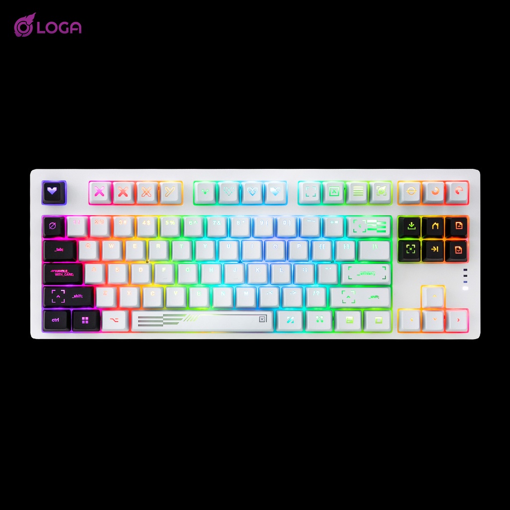 LOGA YAKSA PRO Printstream edition Modular Mechanical keyboard