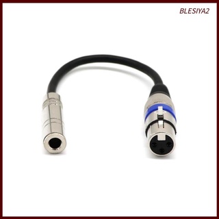 [Bigsale] สายสัญญาณเสียงสเตอริโอ Female To Xlr 3-Pin Female 1/4นิ้ว 6.35มม.