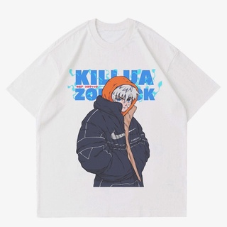 เสื้อยืดสีขาวเสื้อยืด พิมพ์ลาย Killua ZOLDYCK HYPEBEAST | เสื้อยืด ลายการ์ตูนอนิเมะ Hunter X Hunter | Killua เสื้อผ้า |