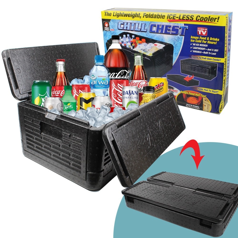 กล่องเก็บอุณหภูมิ พับได้ CHILL CHEST รุ่น ChillChest-05E-J1 | Shopee ...