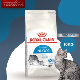 พร้อมส่ง ROYAL CANIN Indoor สำหรับแมวอาศัยในบ้าน1-10 ปี 10 kg(กิโลกรัม)