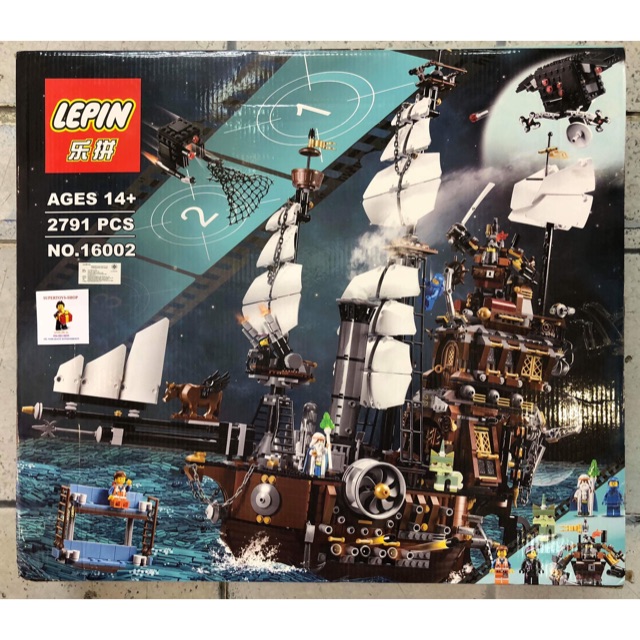 LEPIN No.16002 2791 Modular MetalBeard s Sea Cow Shopee Thailand