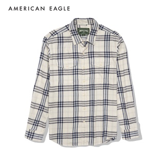 American Eagle Super Soft Flannel Shirt เสื้อเชิ้ต ผู้ชาย  (EMSH 015-2316-106)