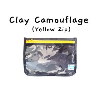 Alan Hops กระเป๋าใสเอนกประสงค์ รุ่น Daily Buddy ลาย Clay Camo (Yellow)