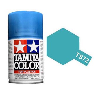Tamiya Spray Color สีสเปร์ยทามิย่า TS-72 CLEAR BLUE 100ML