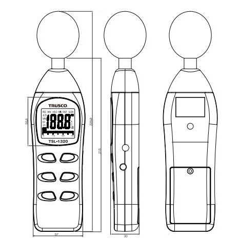 trusco-tsl-1320-402-7311-digital-sound-level-meter-เครื่องวัดเสียงดิจิตอล