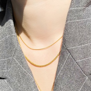 Nina gold chain necklace