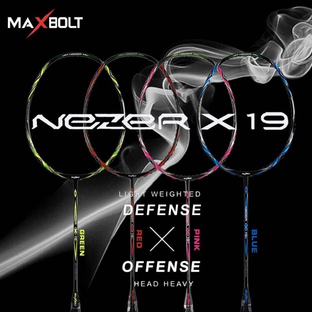 Maxbolt NEZER X19 แถมฟรี เอ็นNO.1 + กริป + ส่งemsฟรี | Shopee Thailand
