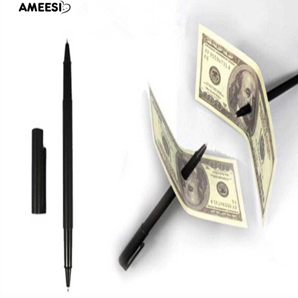 ameesi-อุปกรณ์เสริม-ปากกาวิเศษ-เจาะทะลุผ่านกระดาษ-ธนบัตร-ของเล่นมายากล