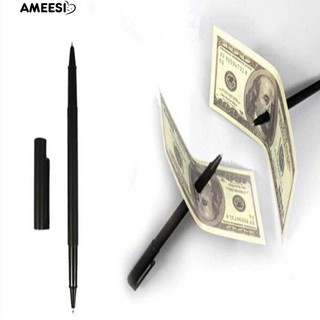 Ameesi อุปกรณ์เสริม ปากกาวิเศษ เจาะทะลุผ่านกระดาษ ธนบัตร ของเล่นมายากล