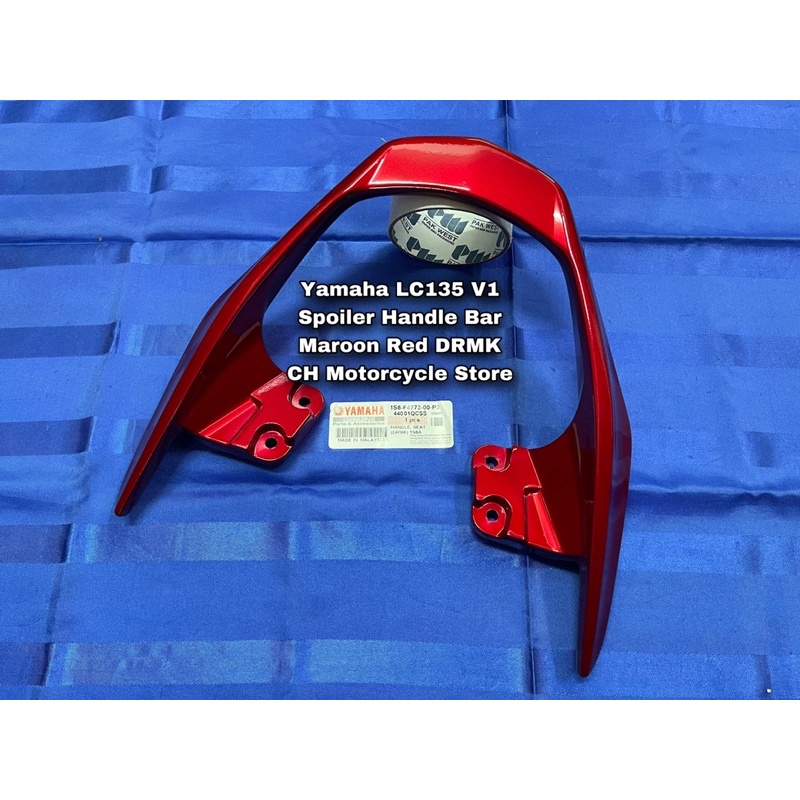 hly-yamaha-lc135-v1-สปอยเลอร์มือจับ-l-seat-bar-สีดํา-สีแดง-สีน้ําตาลแดง-merah-สีเงิน-สีเทา-สีขาว-meroon-demak-evo