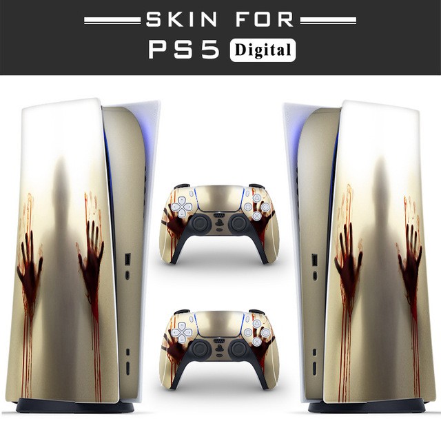สติ๊กเกอร์ PS5 Sticker Protect Screen ลายคมชัด **สำหรับรุ่นใส่แผ่น ...