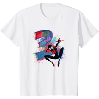 เสื้อยืดผ้าฝ้ายพรีเมี่ยม เสื้อยืด พิมพ์ลายกราฟิก Marvel Spider-Man Miles Morales 3rd Birthday สําหรับผู้ชาย