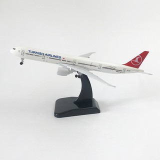 ภาพหน้าปกสินค้า[20CM] โมเดลเครื่องบิน Turkish Airlines 777 (Air Craft Metal Model)  มีล้อ และขาตั้งโชว์ - ของขวัญ ของสะสม ของตั้งโชว์ ซึ่งคุณอาจชอบราคาและรีวิวของสินค้านี้