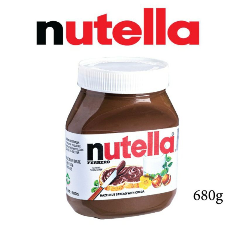 รูปภาพของNutella Ferrero Hazelnut Spread with Cocoa 680/750 g นูเทลล่า กระปุก ขนาด 680 กรัมลองเช็คราคา