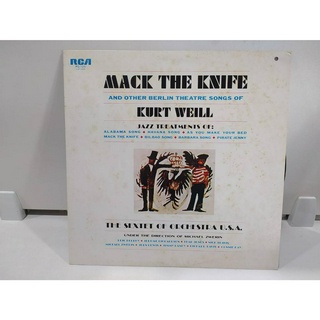 1LP Vinyl Records แผ่นเสียงไวนิล MACK THE KNIFE  (J24B225)