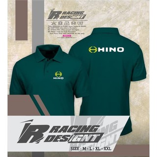 ใหม่ล่าสุด Hino เสื้อโปโล คอปก คุณภาพดี ลายรถบรรทุก Distro -Poloshirt.id