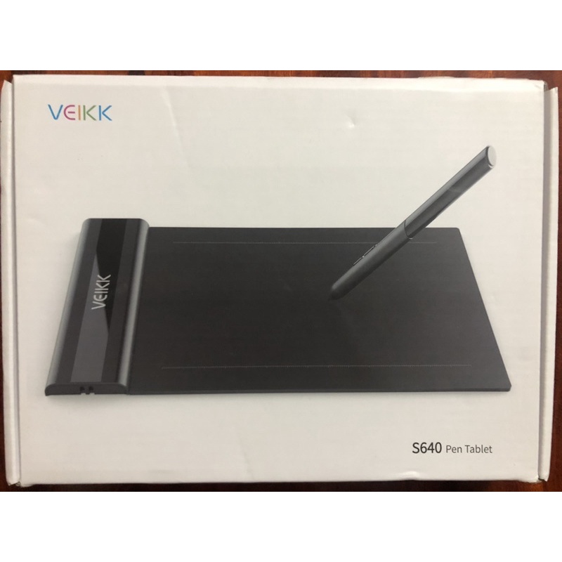 VEIKK S640 แท็บเล็ตวาดภาพกราฟิกดิจิตอล 6 * 4 นิ้ว พร้อมปากกา 8192 ...