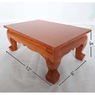 ภาพหน้าปกสินค้าโต๊ะบูชาพระ ขนาด 8×12 นิ้ว สีเหลืองลายไม้ ทำจากไม้ทุเรียน ราคาถูกมาก ที่เกี่ยวข้อง