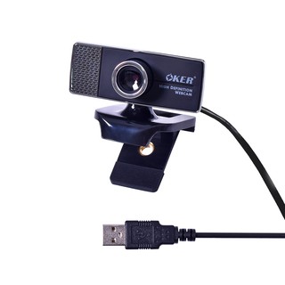 WEBCAM OKER T299 HD 720P ไมโครโฟนในตัว/โฟกัสแบบแมนนวล