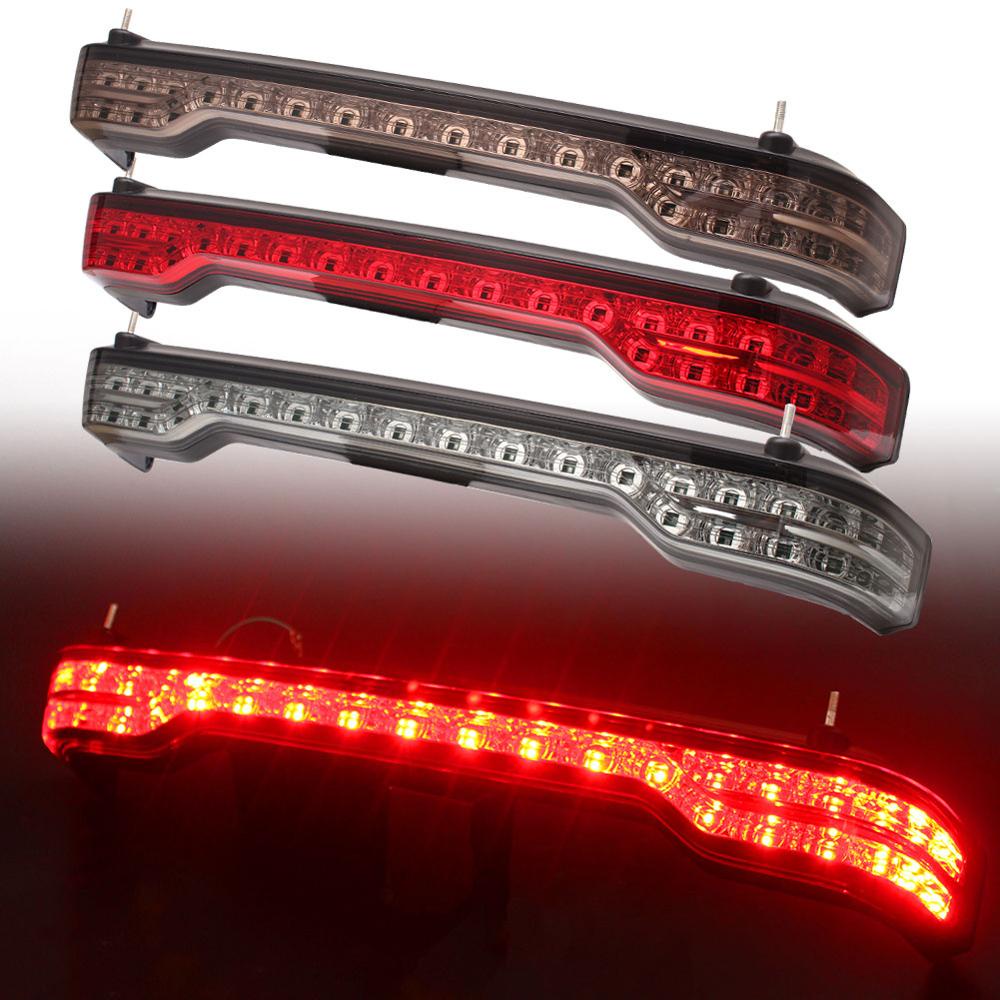 Motorcycle Rear TourPak King Tour Pack LED Brake/Turn/Tail Lamp Light