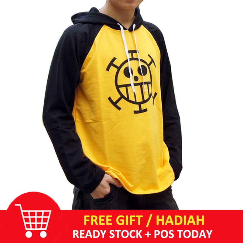 one-piece-trafalgar-law-cosplay-costume-men-hoodies-male-outwear-yellow-sweater