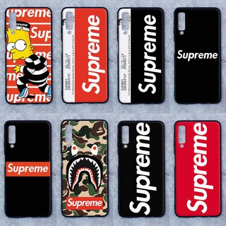 เคส Samsung A7 (2018) ลายสุพรีม ขอบนิ่มหลังแข็ง เคส ถือ เคส Caseเคส TPU ขอบนิ่มหลังแข็ง ไม่ขูดตัวเครื่อง ไม่กัดขอบช่วยปก