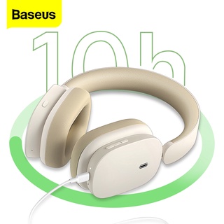 Baseus H1 ANC ชุดหูฟังบลูทูธไร้สาย 5.2 40db ตัดเสียงรบกวน แบตเตอรี่ 70 ชั่วโมง ไดรเวอร์ยูนิต 40 มม.