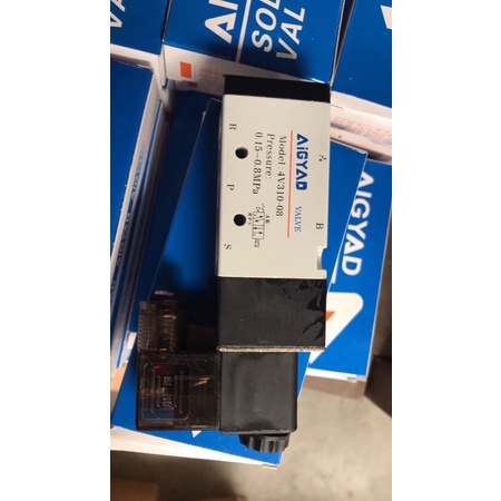 ถูกสุด-โซลินอยด์-วาล์ว-airtac-solenoid-รุ่น-valve-4v310-08-4v310-10-ac-220v-dc-24vbส่งสินค้าทุกวัน