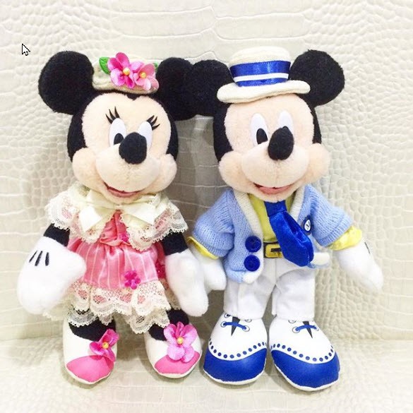 พวงกุญแจเข็มกลัด-mickey-minnie-โตเกียวดิสนีย์แลนด์-เทศกาล-easter