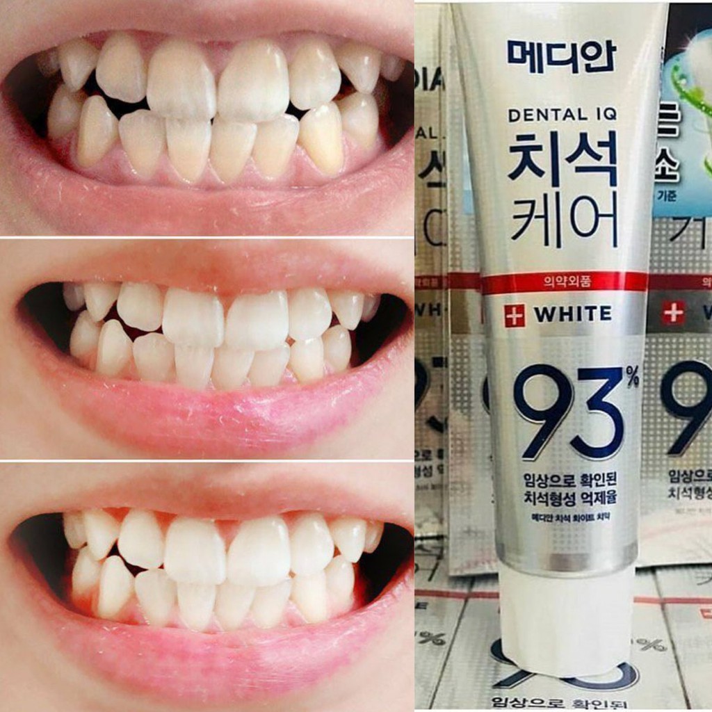 ภาพสินค้ายาสีฟันเกาหลี MEDIAN DENTAL IQ 93% 120g. จากร้าน daeunseoul บน Shopee ภาพที่ 4