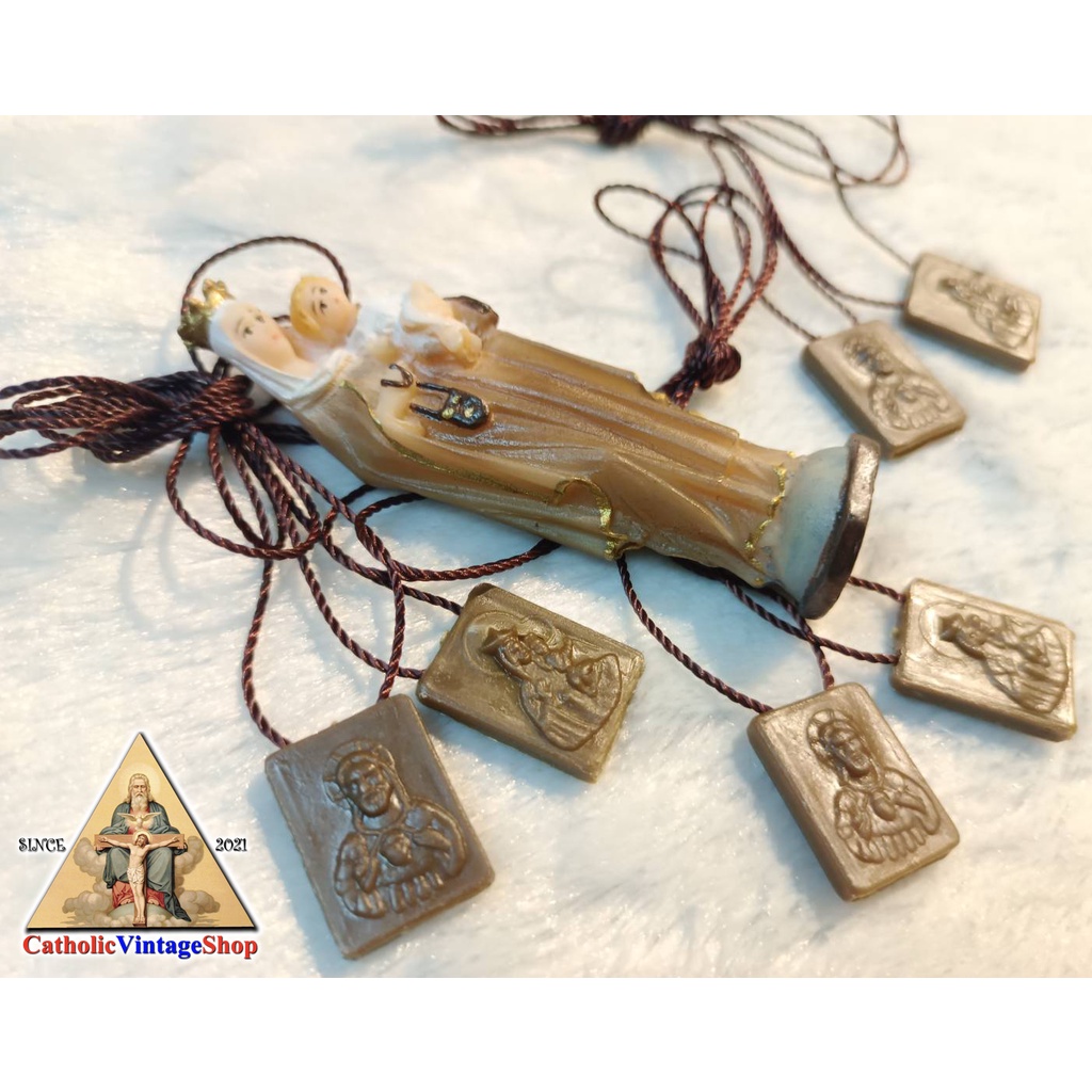 สายจำพวก-scapular-แม่พระประจักษ์แห่งภูเขาคาร์แมล-our-lady-of-mount-carmel-catholic-คาทอลิก-คริสต์