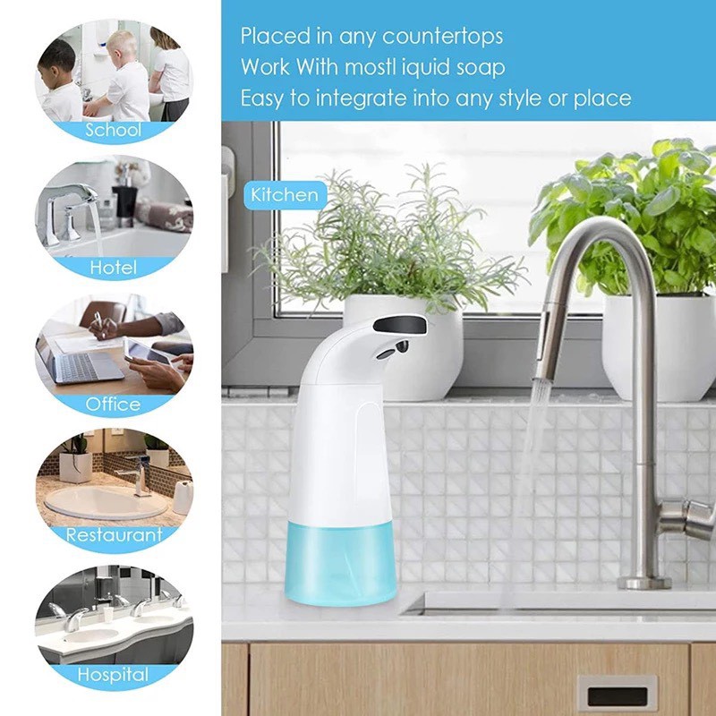 เครื่องจ่ายโฟมอัตโนมัติ-เครื่องจ่ายแอลกอฮอล์-automatic-induction-foam-soap-dispenser