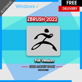 สินค้า Pixologic ZBrush 2022 [ตัวเต็ม] [ถาวร] โปรแกรมออกแบบจิตรกรรม 3D